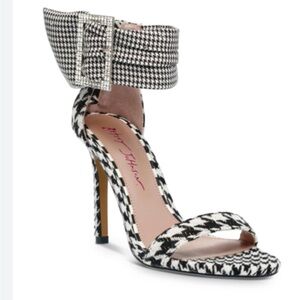 Betsey Johnson houndstooth stiletto sandals 

Size 7 worn twice